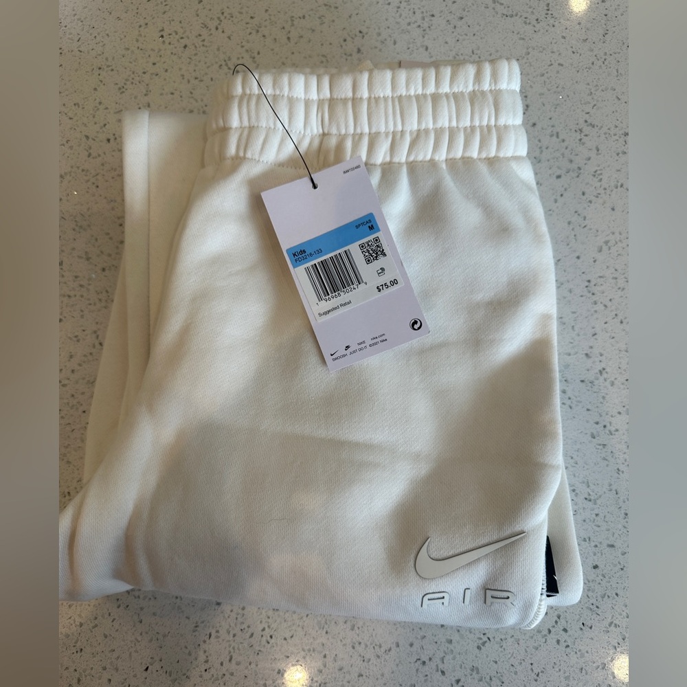 Nike Kids Cream/white Joggers